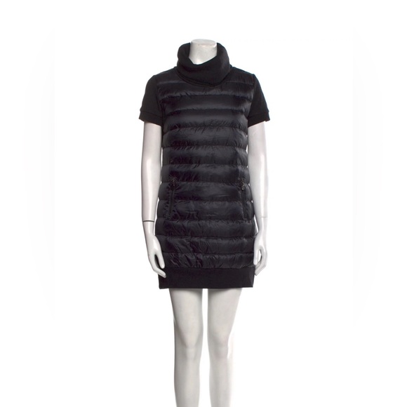 Authentic Pre-owned Moncler Abito Quilted Tunic Dress size XS Authentic Pre-owned Moncler Abito Quilted Tunic Dress size XS